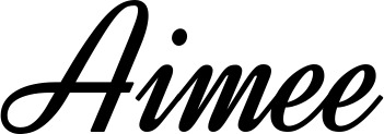 Bootsname 'Aimee' angezeigt als 'Bootsbeschriftung Klassisch 44'