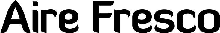 Vorschau des Bootsnamens "Aire Fresco" als Schriftzug für "Bootsbeschriftung Normal 06"