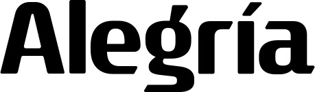 Vorschau des Bootsnamens "Alegría" als Schriftzug für "Bootsbeschriftung Fett 22"