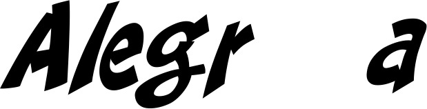 Vorschau des Bootsnamens "Alegría" als Schriftzug für "Bootsbeschriftung Klassisch 31"