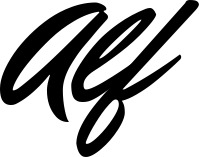 Vorschau des Bootsnamens "Alf" als Schriftzug für "Bootsbeschriftung Klassisch 82"