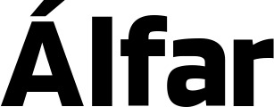 Vorschau des Bootsnamens "Álfar" als Schriftzug für "Bootsbeschriftung Neu 35"