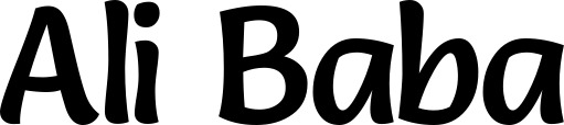 Bootsname 'Ali Baba' angezeigt als 'Bootsbeschriftung Klassisch 94'