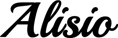 Vorschau des Bootsnamens "Alisio" als Schriftzug für "Bootsbeschriftung Klassisch 86"