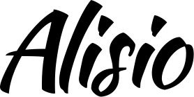 Vorschau des Bootsnamens "Alisio" als Schriftzug für "Bootsbeschriftung Klassisch 73"