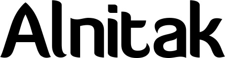 Vorschau des Bootsnamens "Alnitak" als Schriftzug für "Bootsbeschriftung Normal 06"