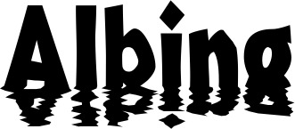 Vorschau des Bootsnamens "Alþing" als Schriftzug für "Bootsbeschriftung Neu 13"