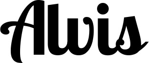Vorschau des Bootsnamens "Alvis" als Schriftzug für "Bootsbeschriftung Neu 51"