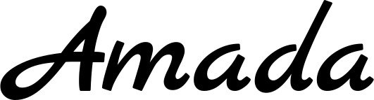 Bootsname 'Amada' angezeigt als 'Bootsbeschriftung Klassisch 77'