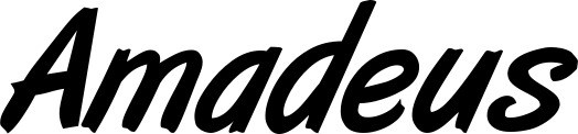 Bootsname 'Amadeus' angezeigt als 'Bootsbeschriftung Klassisch 38'