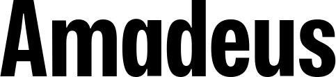 Vorschau des Bootsnamens "Amadeus" als Schriftzug für "Bootsbeschriftung Fett 25"