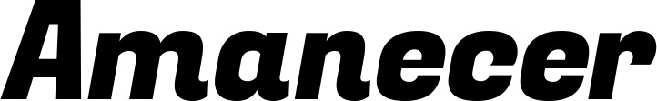 Vorschau des Bootsnamens "Amanecer" als Schriftzug für "Bootsbeschriftung Kursiv 04"
