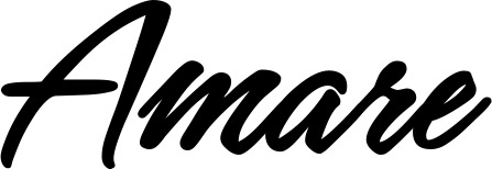 Vorschau des Bootsnamens "Amare" als Schriftzug für "Bootsbeschriftung Klassisch 71"