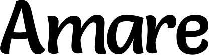 Vorschau des Bootsnamens "Amare" als Schriftzug für "Bootsbeschriftung Klassisch 94"