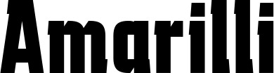 Vorschau des Bootsnamens "Amarilli" als Schriftzug für "Bootsbeschriftung Fett 41"