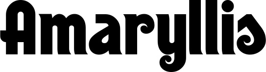 Vorschau des Bootsnamens "Amaryllis" als Schriftzug für "Bootsbeschriftung Neu 32"