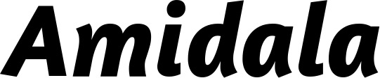 Vorschau des Bootsnamens "Amidala" als Schriftzug für "Bootsbeschriftung Kursiv 01"