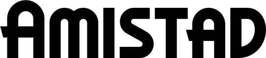 Vorschau des Bootsnamens "Amistad" als Schriftzug für "Bootsbeschriftung Neu 26"