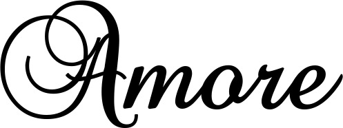 Vorschau des Bootsnamens "Amore" als Schriftzug für "Style Klassisch 02-A"