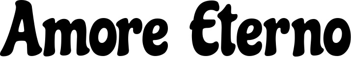 Vorschau des Bootsnamens "Amore Eterno" als Schriftzug für "Bootsbeschriftung Klassisch 53"