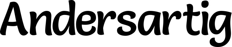 Vorschau des Bootsnamens "Andersartig" als Schriftzug für "Bootsbeschriftung Klassisch 94"