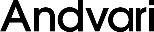 Vorschau des Bootsnamens "Andvari" als Schriftzug für "Bootsbeschriftung Fett 19"