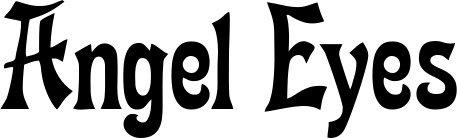 Vorschau des Bootsnamens "Angel Eyes" als Schriftzug für "Bootsbeschriftung Neu 44"