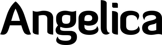 Vorschau des Bootsnamens "Angelica" als Schriftzug für "Bootsbeschriftung Normal 06"