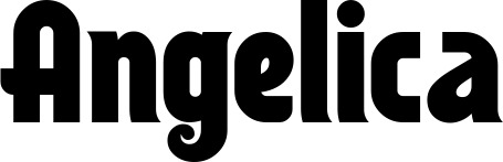 Vorschau des Bootsnamens "Angelica" als Schriftzug für "Bootsbeschriftung Neu 32"