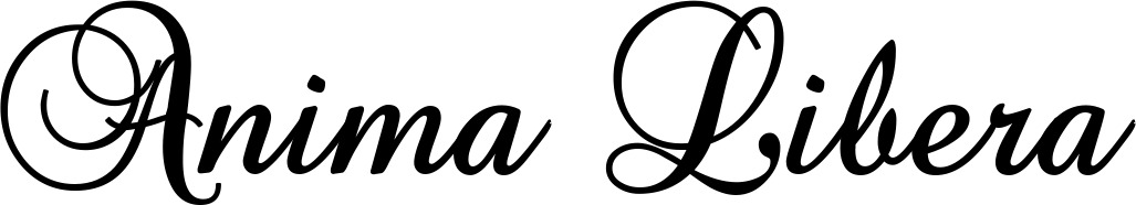 Vorschau des Bootsnamens "Anima Libera" als Schriftzug für "Bootsbeschriftung Klassisch 02-A"