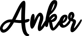 Vorschau des Bootsnamens "Anker" als Schriftzug für "Bootsbeschriftung Klassisch 74"