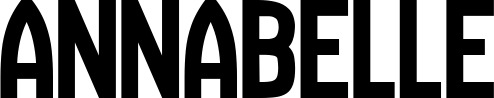 Vorschau des Bootsnamens "Annabelle" als Schriftzug für "Bootsbeschriftung Neu 58"