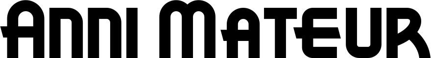 Vorschau des Bootsnamens "Anni Mateur" als Schriftzug für "Bootsbeschriftung Neu 26"