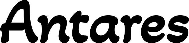 Vorschau des Bootsnamens "Antares" als Schriftzug für "Bootsbeschriftung Klassisch 103"