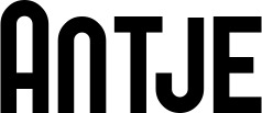 Vorschau des Bootsnamens "Antje" als Schriftzug für "Bootsbeschriftung Neu 43"