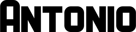 Vorschau des Bootsnamens "Antonio" als Schriftzug für "Bootsbeschriftung Neu 34"