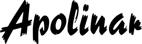 Vorschau des Bootsnamens "Apolinar" als Schriftzug für "Bootsbeschriftung Neu 10"