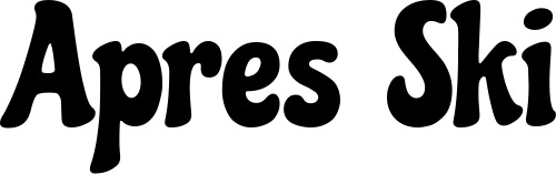 Vorschau des Bootsnamens "Apres Ski" als Schriftzug für "Bootsbeschriftung Klassisch 53"