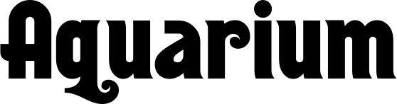 Vorschau des Bootsnamens "Aquarium" als Schriftzug für "Bootsbeschriftung Neu 32"