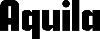 Vorschau des Bootsnamens "Aquila" als Schriftzug für "Bootsbeschriftung Neu 11"