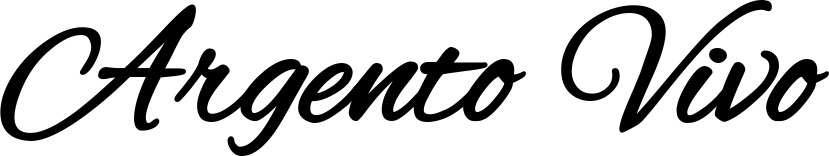 Vorschau des Bootsnamens "Argento Vivo" als Schriftzug für "Bootsbeschriftung Klassisch 35"