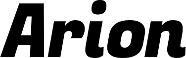 Vorschau des Bootsnamens "Arion" als Schriftzug für "Bootsbeschriftung Kursiv 04"
