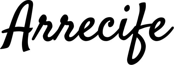 Vorschau des Bootsnamens "Arrecife" als Schriftzug für "Style Klassisch 96"