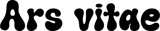 Vorschau des Bootsnamens "Ars vitae" als Schriftzug für "Bootsbeschriftung Neu 62"
