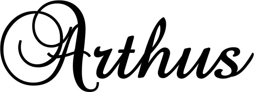 Vorschau des Bootsnamens "Arthus" als Schriftzug für "Style Klassisch 02-A"