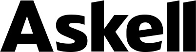 Vorschau des Bootsnamens "Askell" als Schriftzug für "Bootsbeschriftung Fett 21"