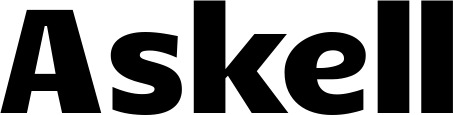 Vorschau des Bootsnamens "Askell" als Schriftzug für "Bootsbeschriftung Fett 13"