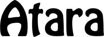 Vorschau des Bootsnamens "Atara" als Schriftzug für "Style Fett 01"