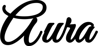 Bootsname 'Aura' angezeigt als 'Bootsbeschriftung Klassisch 68'