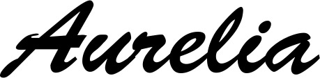 Bootsname 'Aurelia' angezeigt als 'Bootsbeschriftung Klassisch 03'